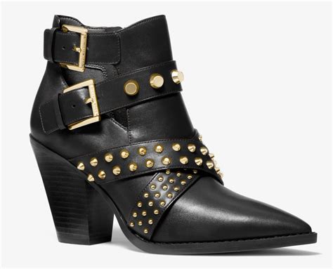 bottine talon michael kors|michael kors leather platform boots.